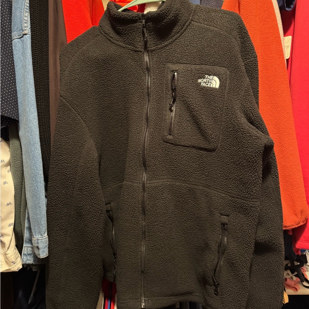 The North Face Black fleece jacket